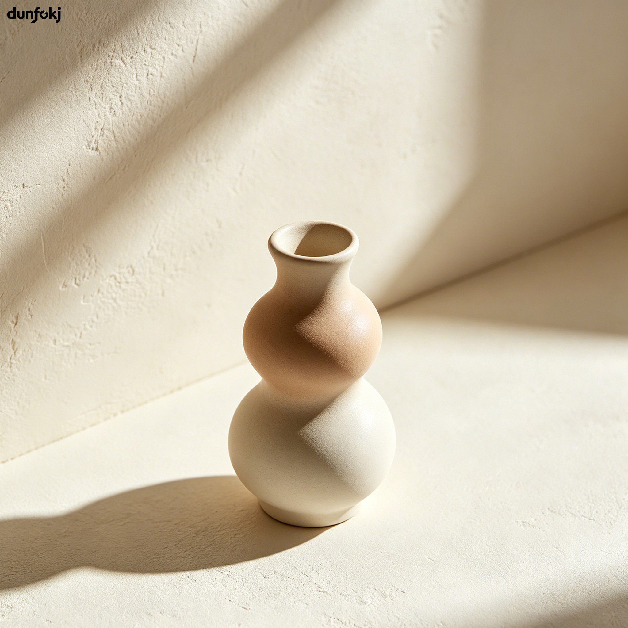 Simple ceramic mini vases (4-pack)