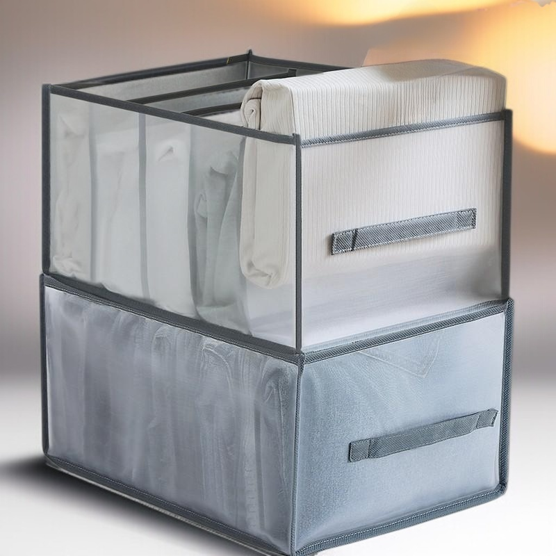 바지 칸막이 정리 수납 바구니