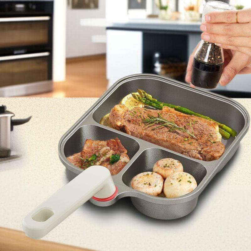 Sartén de cocina no-stick de titanio