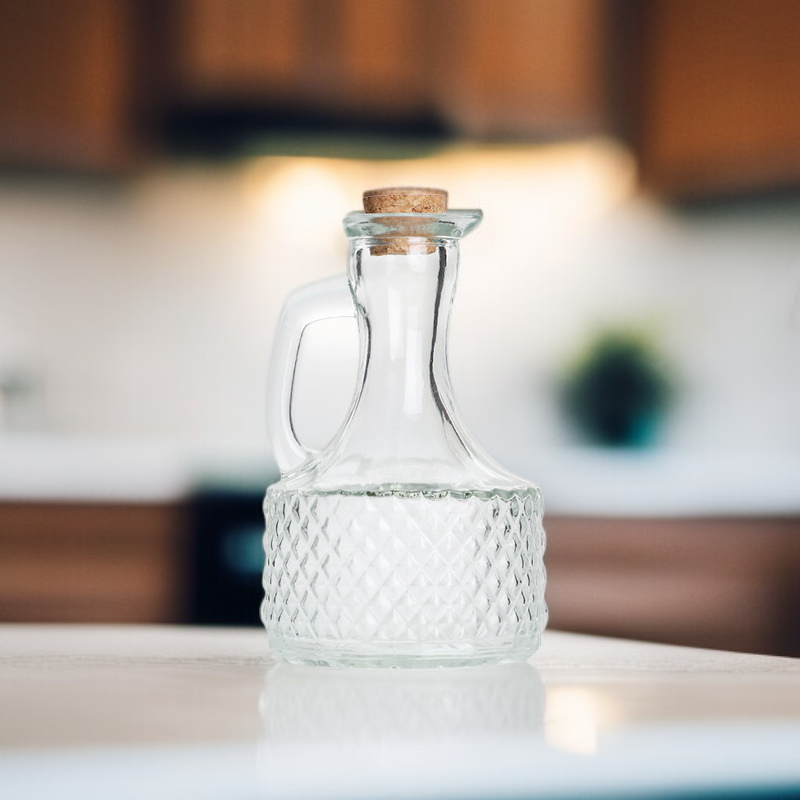 玻璃瓶帶蓋油壺