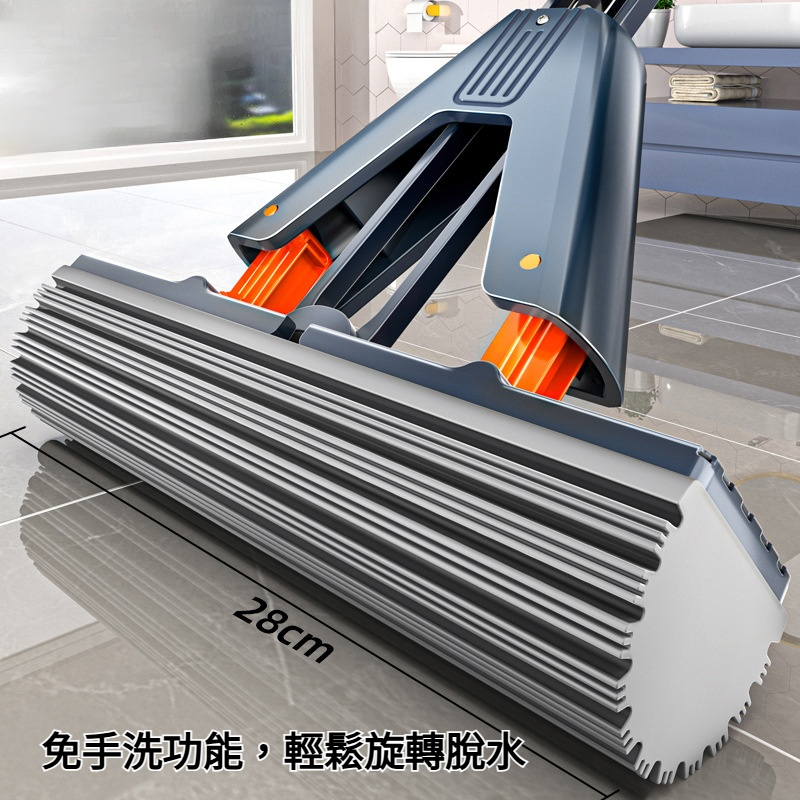 強吸水免手洗懶人拖把