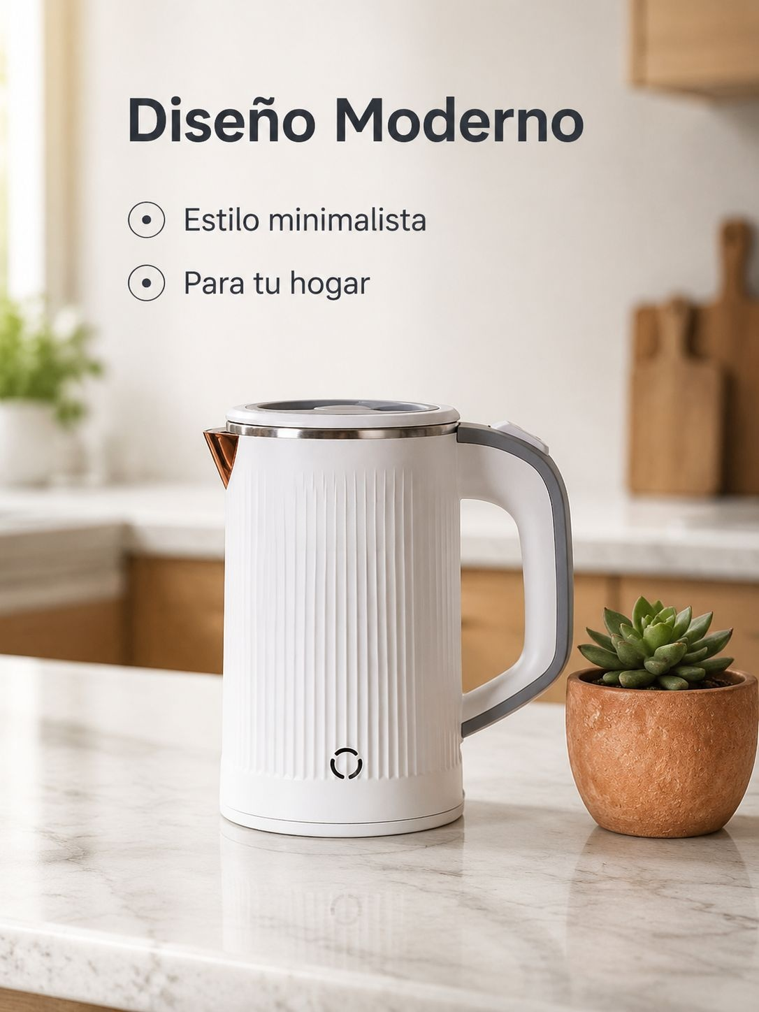 Hervidor de agua automático con apagado y función de mantener caliente para el hogar
