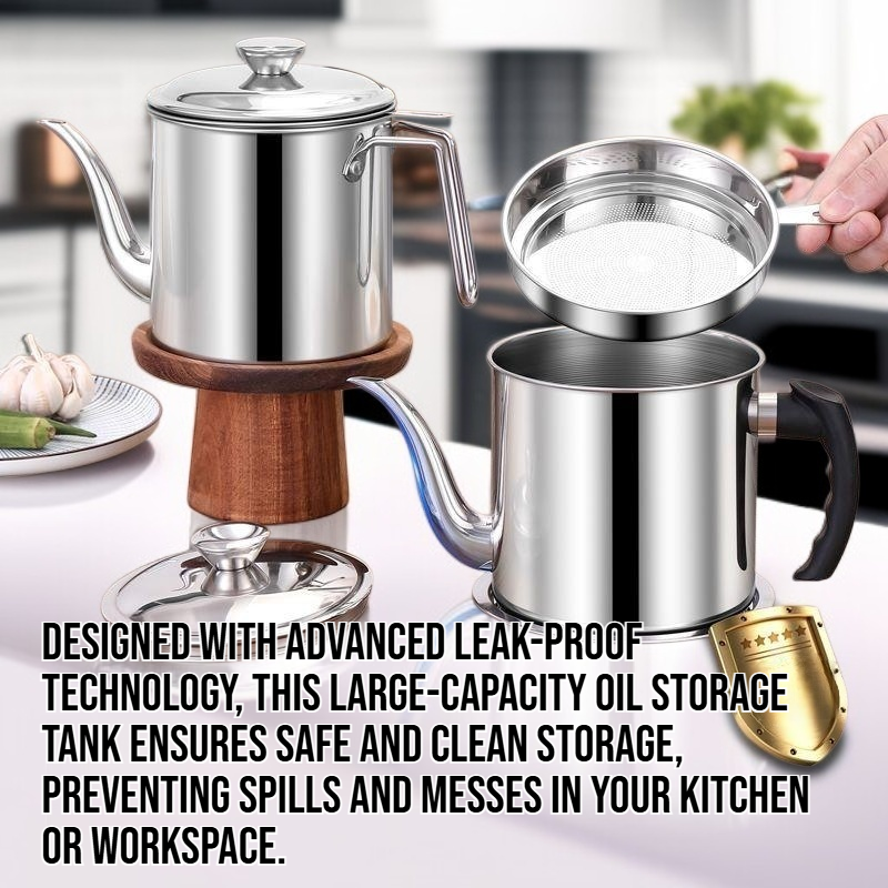 Leak-proof large-capacity oil storage tank