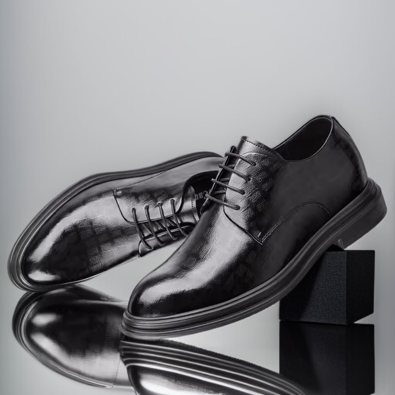 블랙 비즈니스 웨딩 슈즈 남성 기모 정장 구두 청년 남성화 면구두 추동 블랙 웨딩 구두