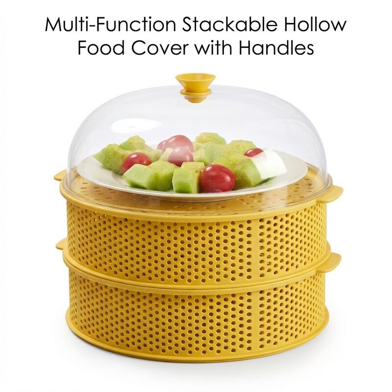Kitchen Tableware Dust Cover, Multi-layer Organizer, Anti-fly and Anti-dust