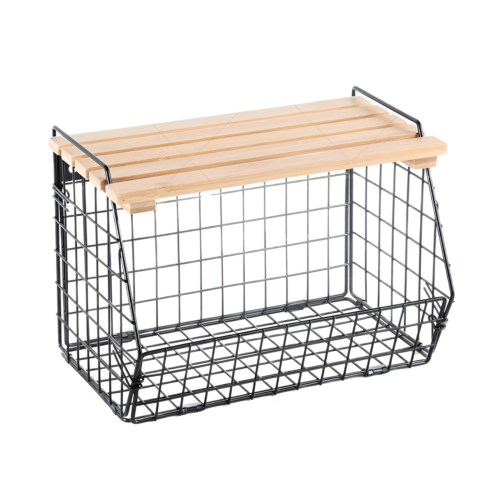 Multifunctional Wall-Mounted Kitchen Storage Basket