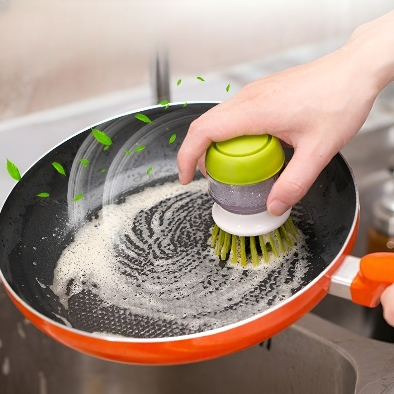 ノンスティックキッチンクリーニングブラシ