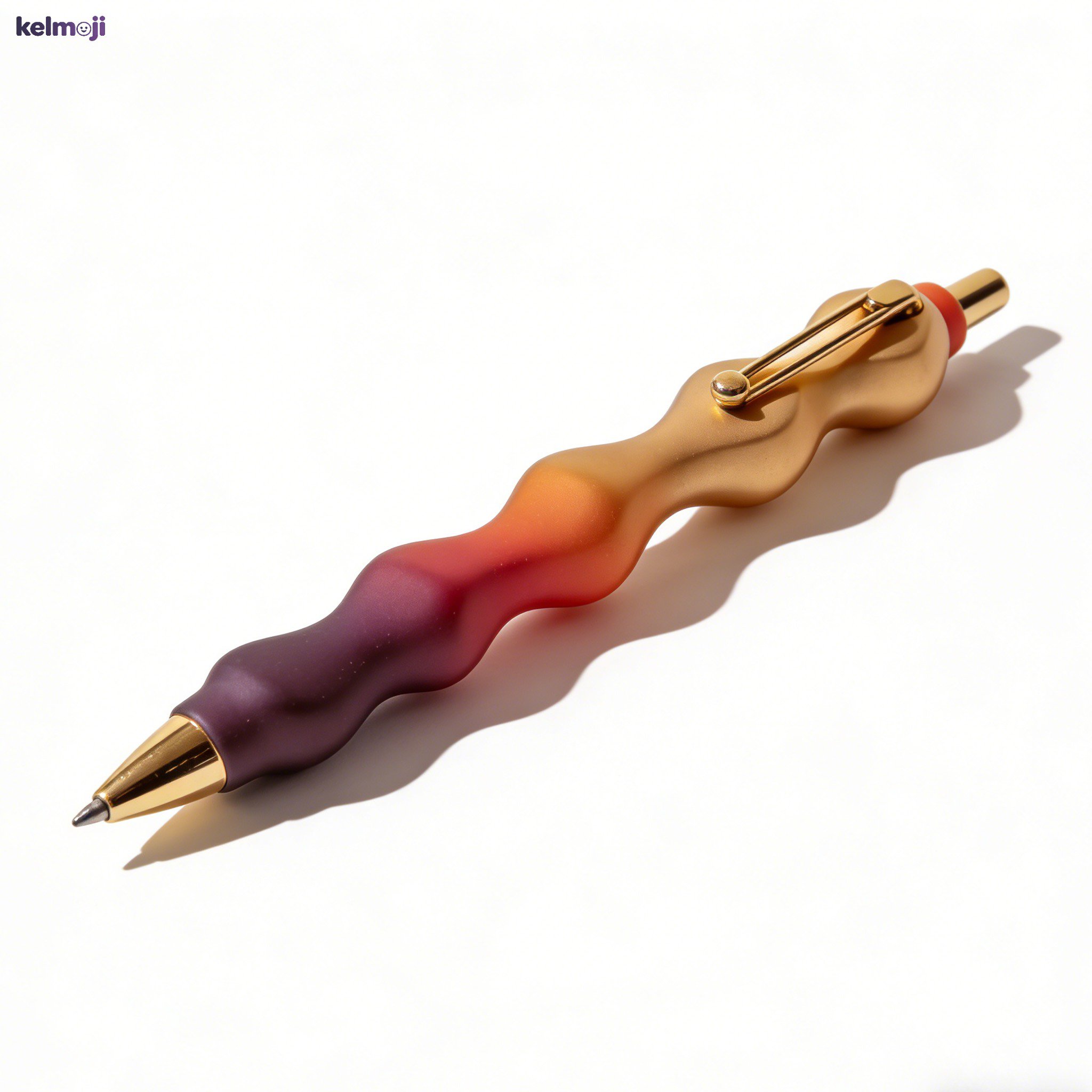 Wave-shaped mechanical pencils (10 pieces)