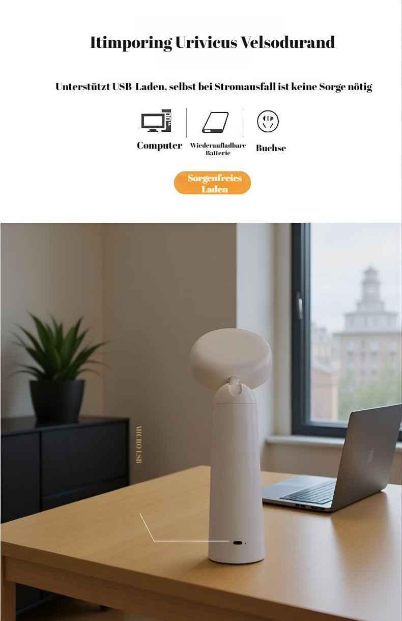 Augenschonende LED Tischlampe ideal für Kinder und Erwachsene