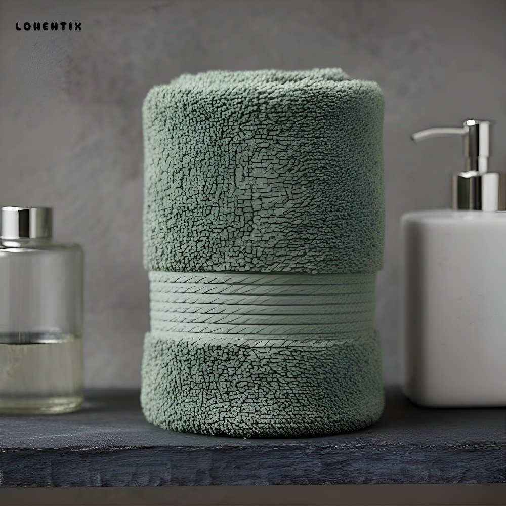 Nelínající bavlněné ručníky pro dospělé