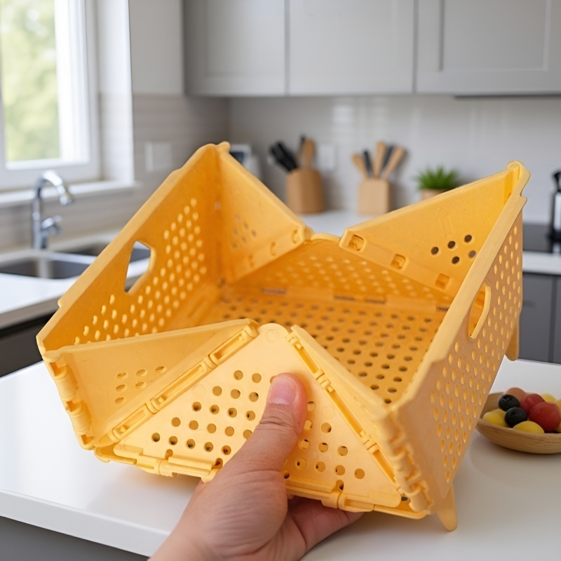 Cesta para guardar platos y vajilla