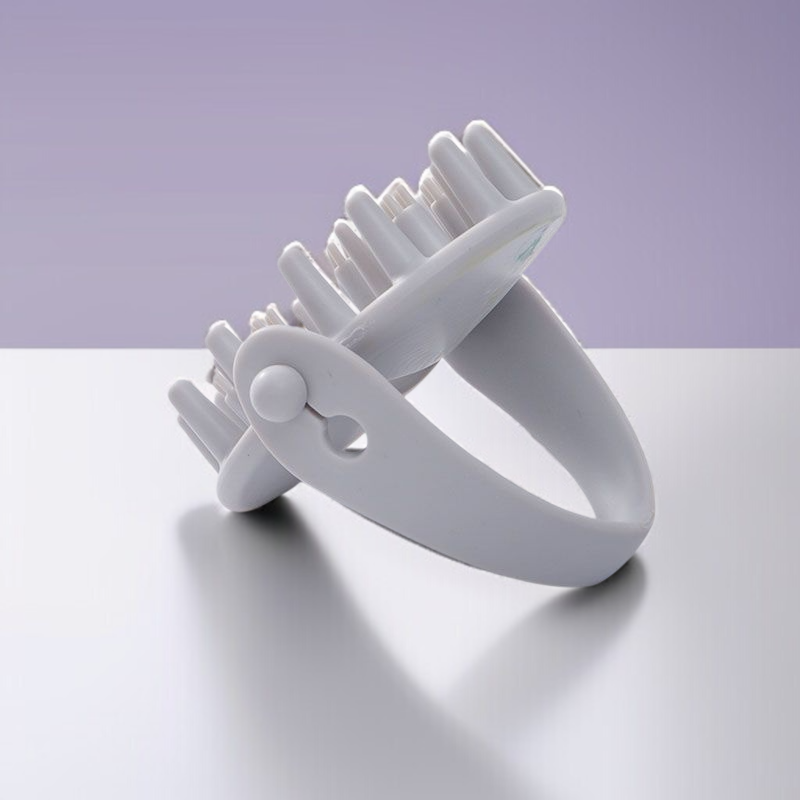 シリコンシャンプーマッサージかゆみ止めコーム