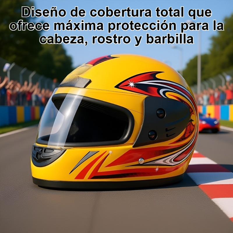 Casco de seguridad para motocicleta de cobertura total para todas las estaciones