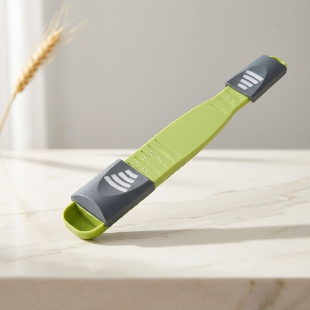 Einfach zu reinigender Messlöffel aus Kunststoff