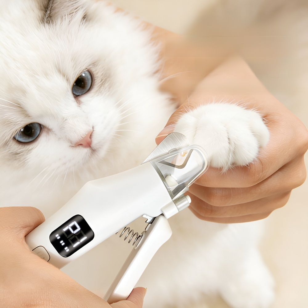 Electric Nail File and Trimmer for Cats and Dogs
