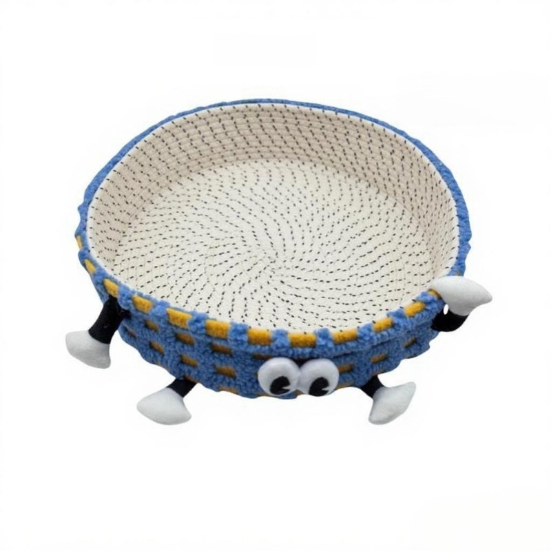 Griffoir en corde de coton pour chat, adapté à toutes les saisons