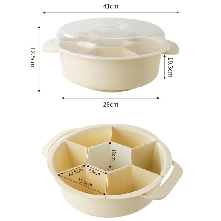 Compartmented Serving Dish