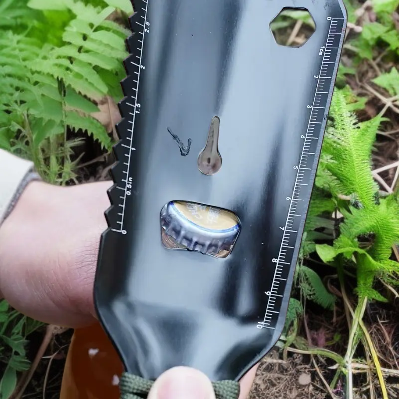 야외 휴대용 스테인리스 삽 캠핑·등산 필수품