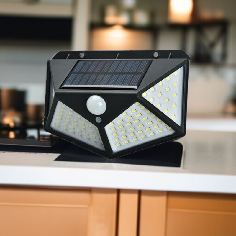 태양열 인체 감응등 야외 정원 조명 가정용 다방향 태양광 벽등