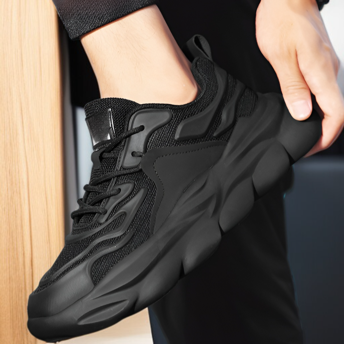 통기성이 좋은 남성용 스포츠화