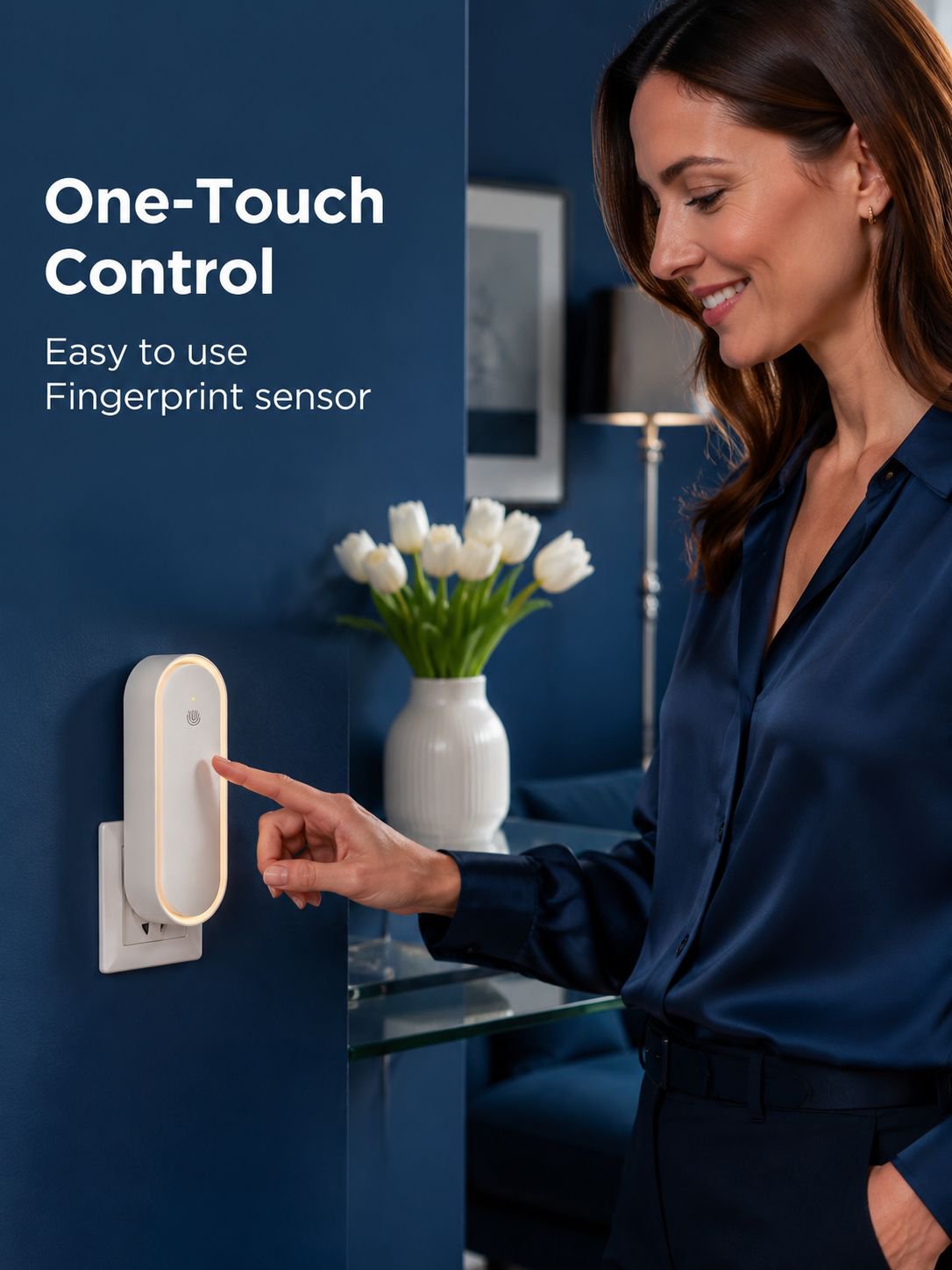 Compact and stylish ultrasonic mosquito repeller