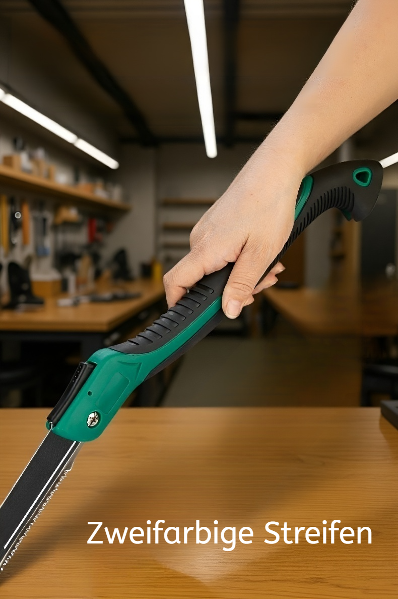 Detailansicht der scharfen Sägezähne