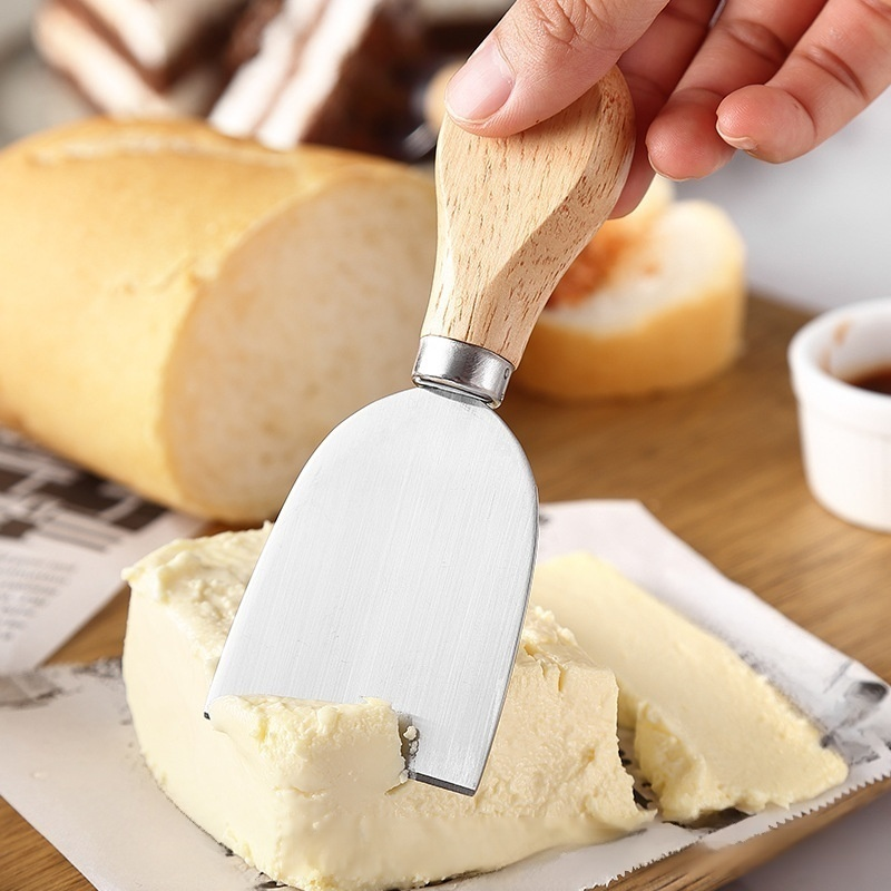 木製ハンドルのバターナイフセット