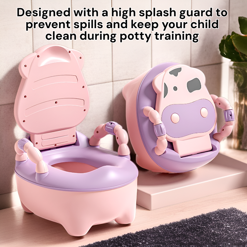 Child Portable Potty with High Splash Guard
