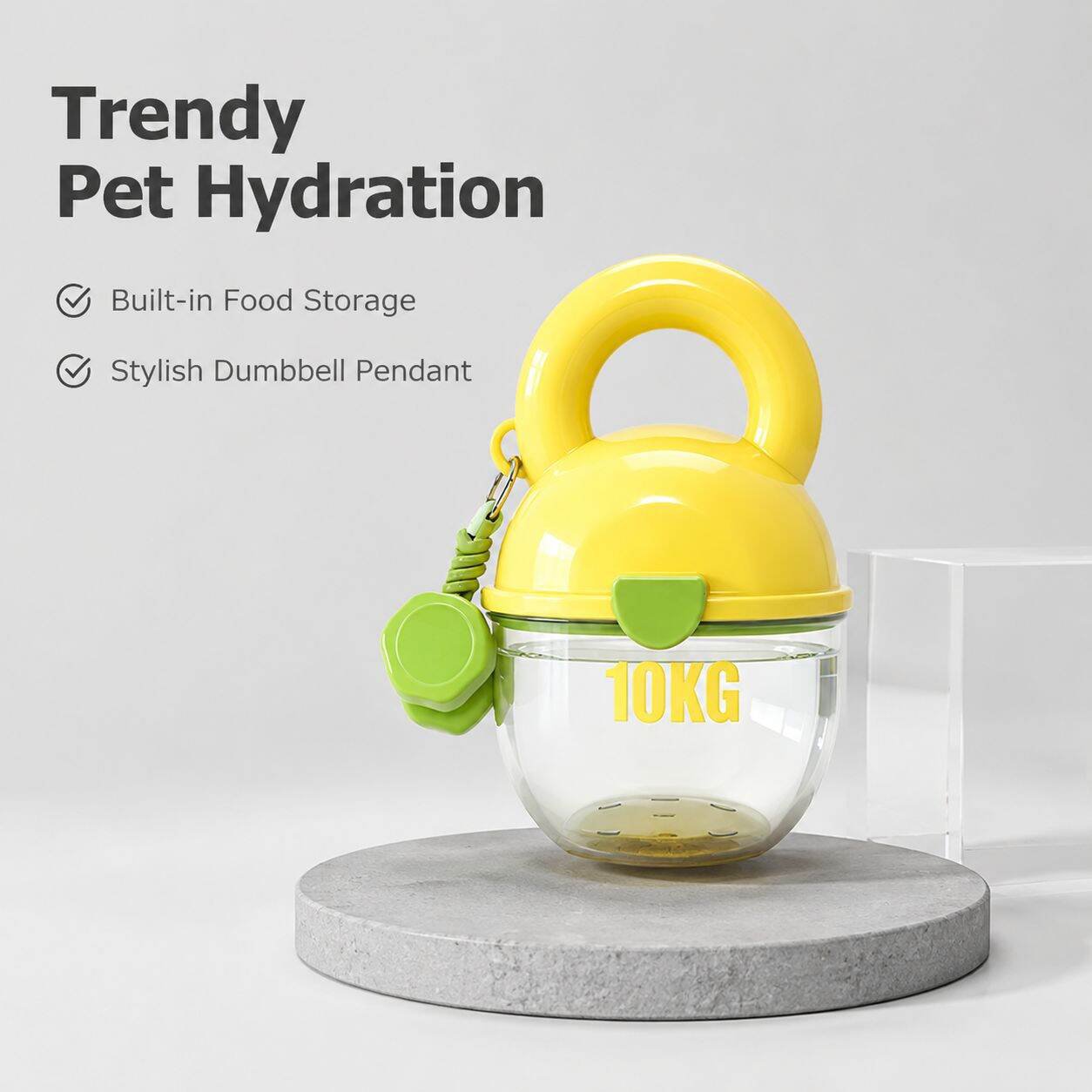 Portable Outdoor Dog Water Bottle and Feeder