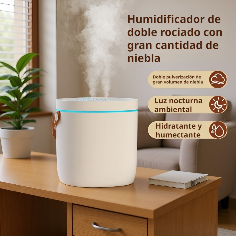 Gran capacidad humidificador de doble pulverización