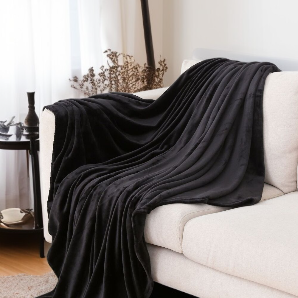 코랄 플리스 에어컨 담요