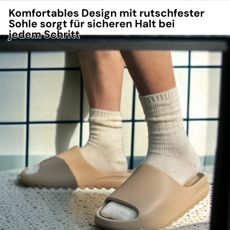 Damen Sommer Hausschuhe, rutschfest und bequem