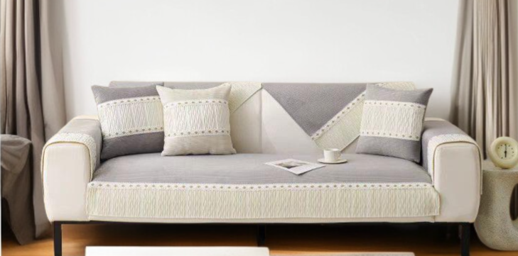 高品質奶油色沙發墊與家居搭配效果