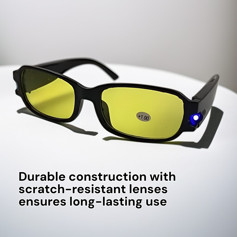 UV LED Presbyopia Glasses with Night Vision