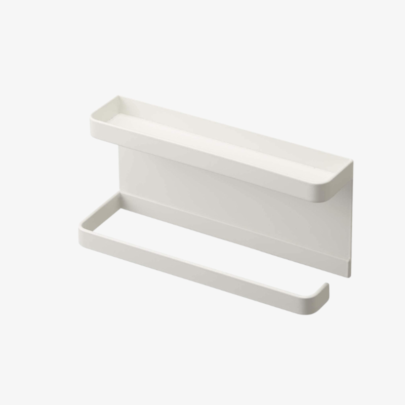 Estante multifuncional simple Soporte para paraguas con imán y bandeja