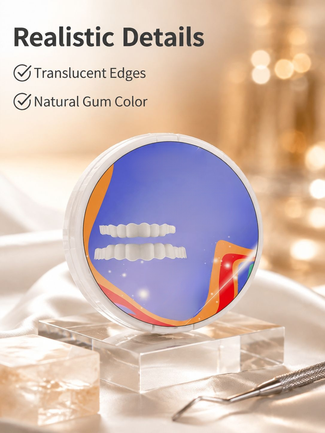 Invisible Smile Teeth Cover Denture Patch