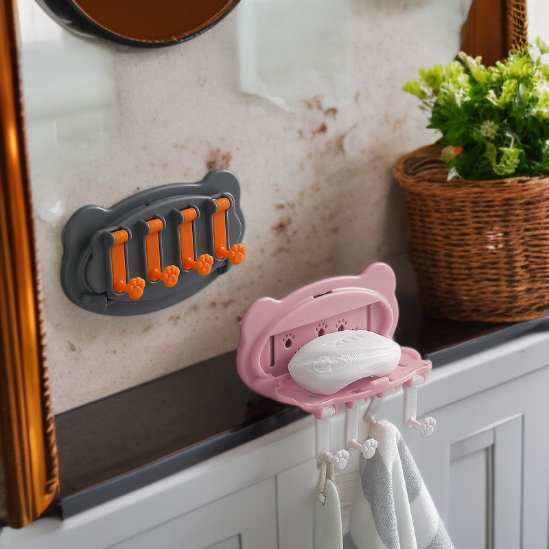 Multifunktionaler Küchenhaken mit Katzenpfoten-Design – Neue Version