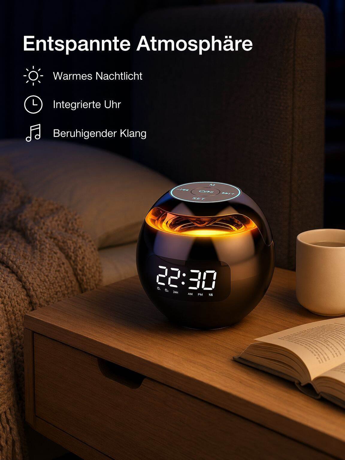 Farbwechselnder Bluetooth-Lautsprecher