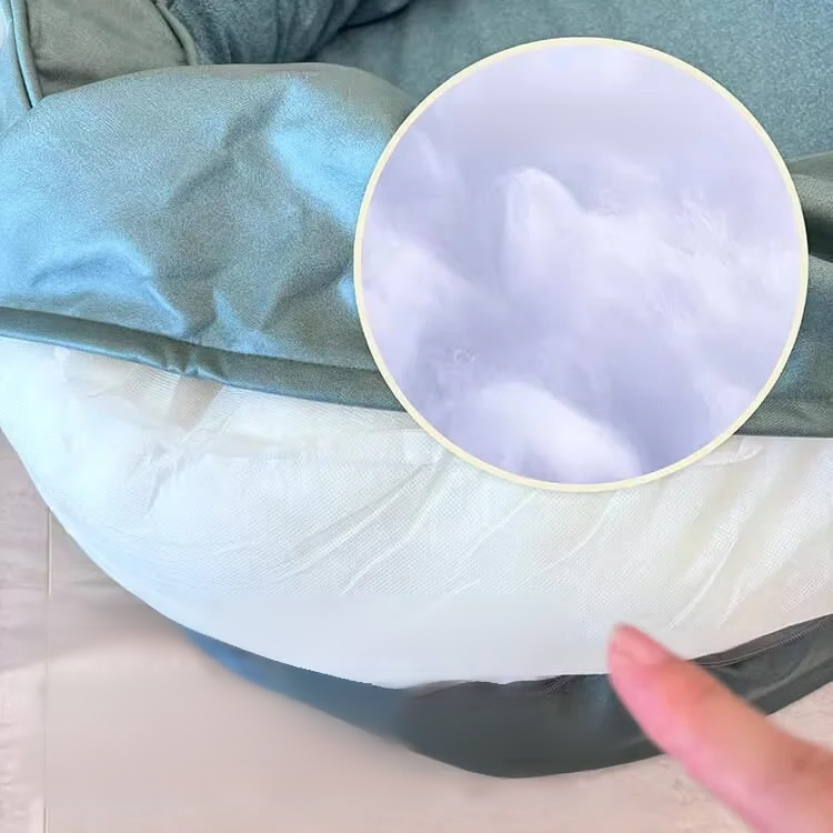 Oval Pet Bed Cushion