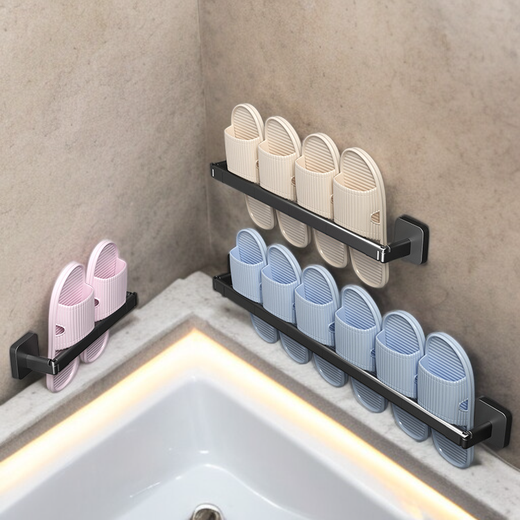 벽걸이 욕실 슬리퍼 수납 선반