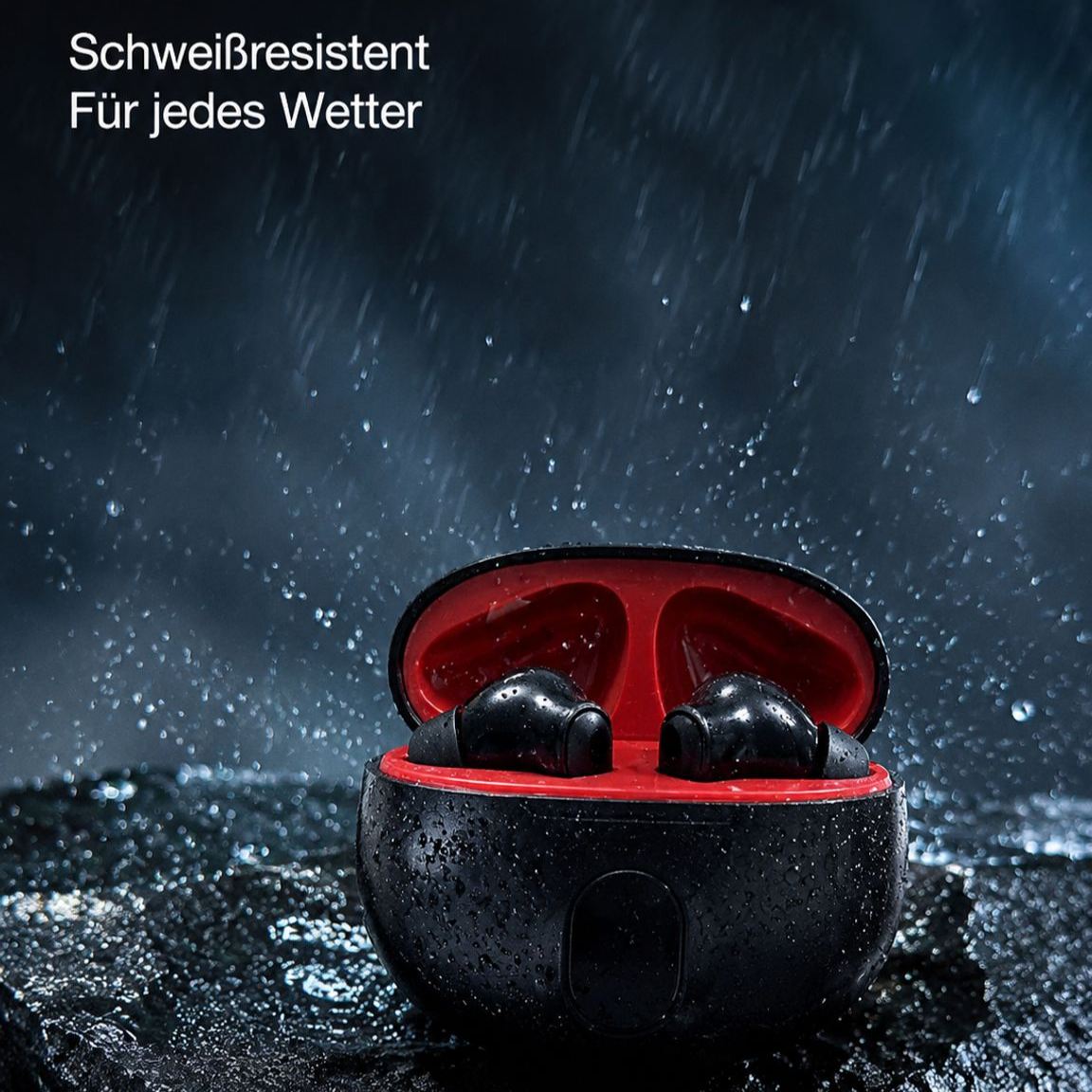 Bluetooth 5.3 Halb In-Ear Kopfhörer, Aktive Geräuschunterdrückung