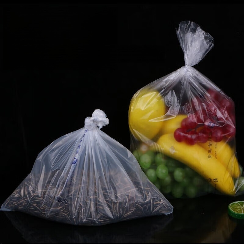 Food Grade Tear-Off Roll Fresh-Keeping Bags Supermarket Plastic Bags