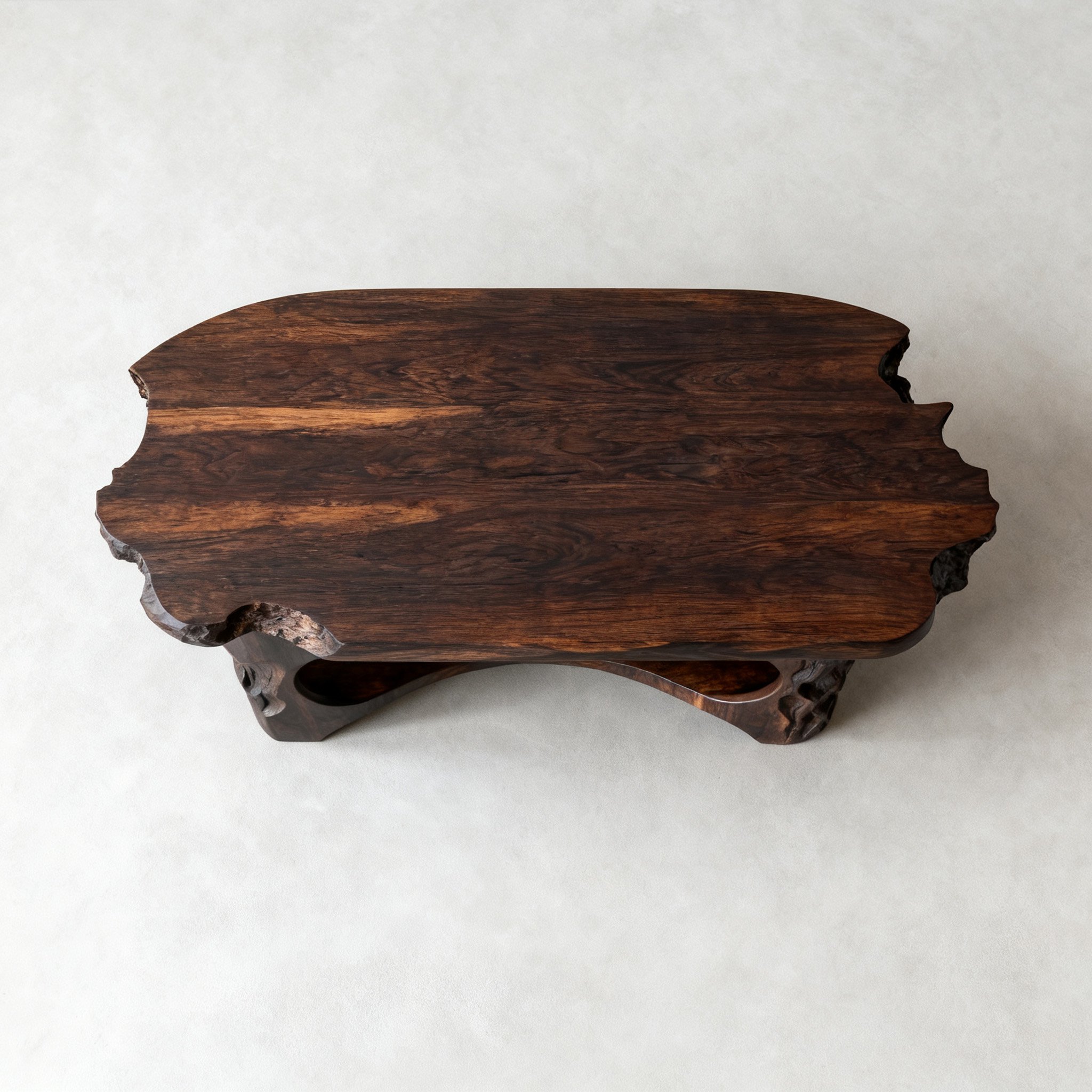 โต๊ะน้ำชางานไม้ศิลปะแกะสลัก