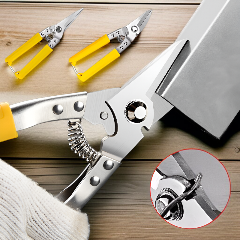 다용도 전자가위 와이어 홈 철가위 공업용 강력가위 알루미늄 버클판 와이어 홈 전기가위