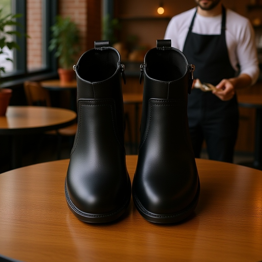 ブーツ レディース ショートブーツ 2024年秋冬新作 チェルシー スノーブーツ フラット