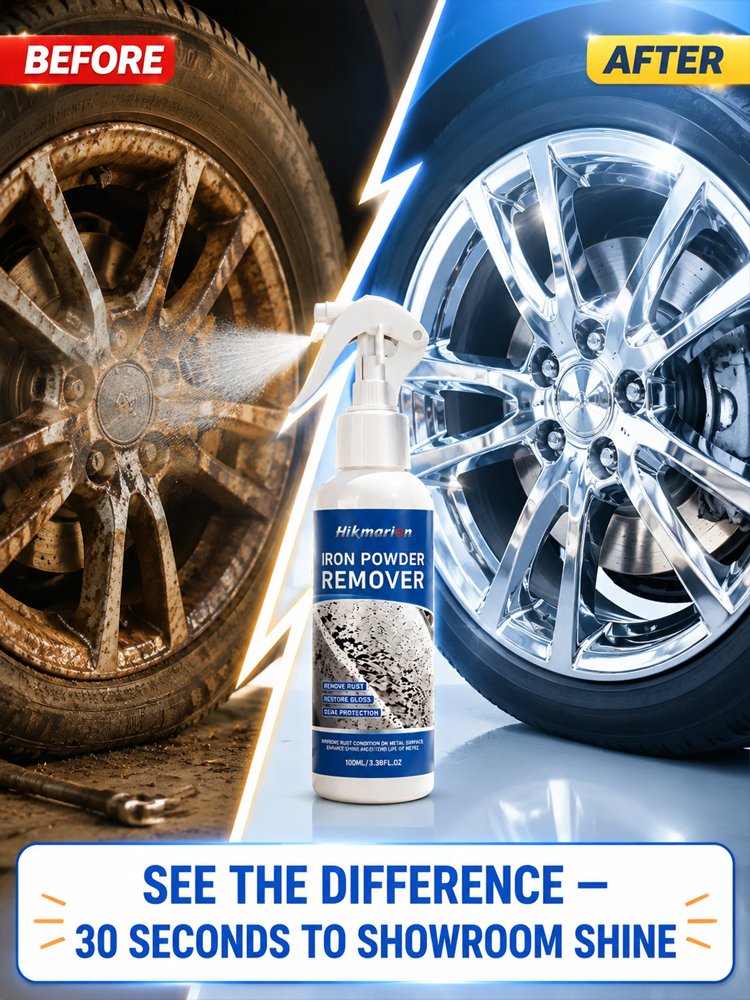 Multi-functional household and car rust remover