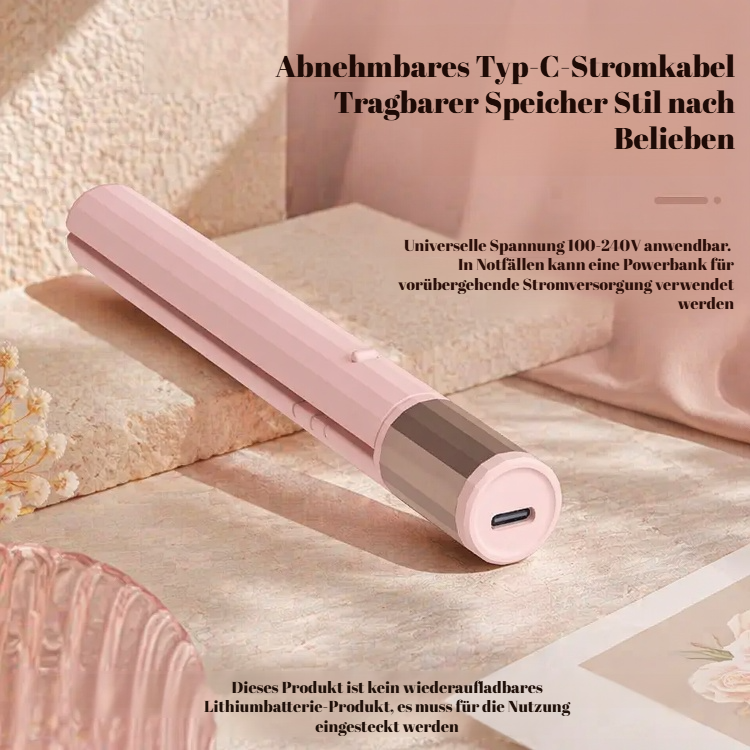 Mini Haarglätter für Pony und glattes Haar