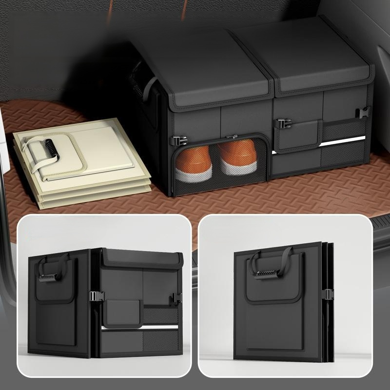 Car trunk storage box