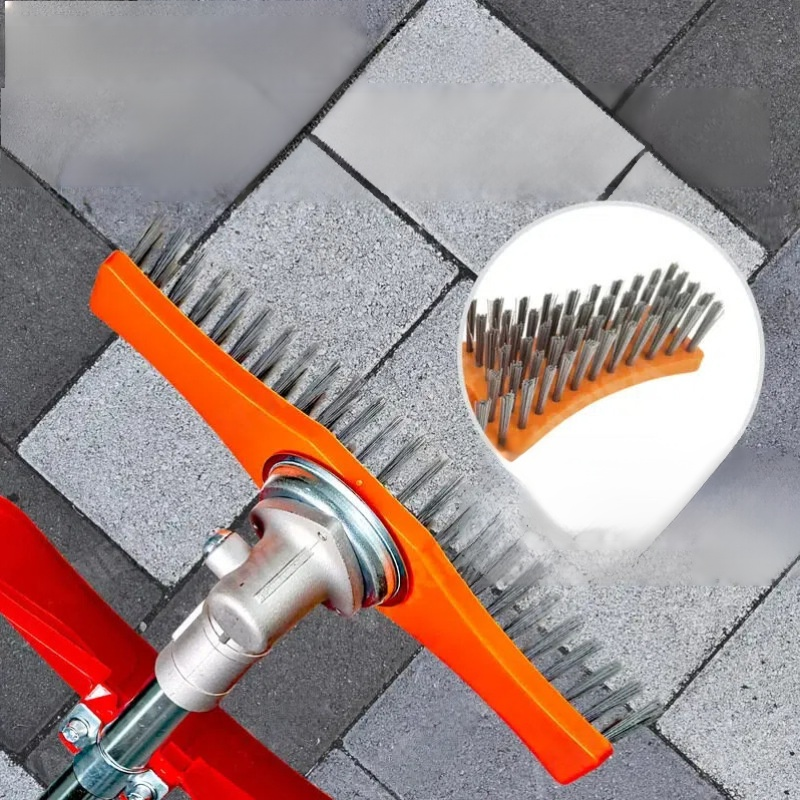 長さ調節可能な芝刈り機用ヘッドクリーニングブラシ ポリエステル 芝生専用