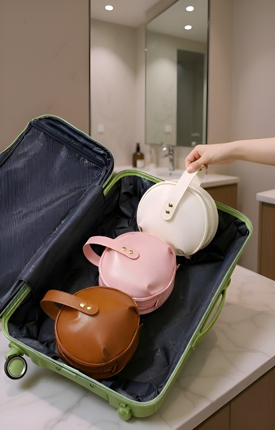 여행가방 속에 쏙 들어가는 컴팩트한 크기